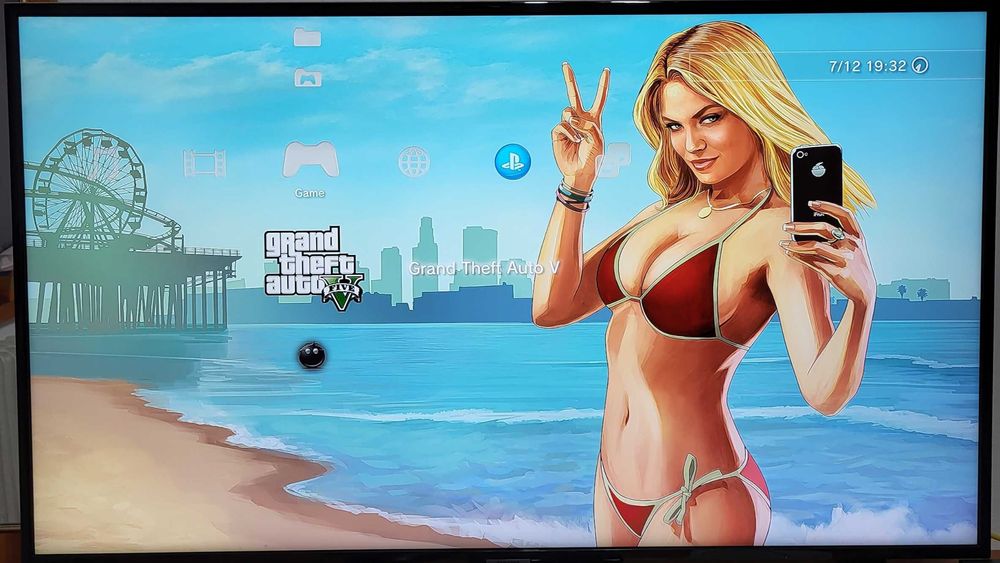 Consola Playstation PS3 slim modata Hen +BONUS+ Gta V - Minecraft-Fifa