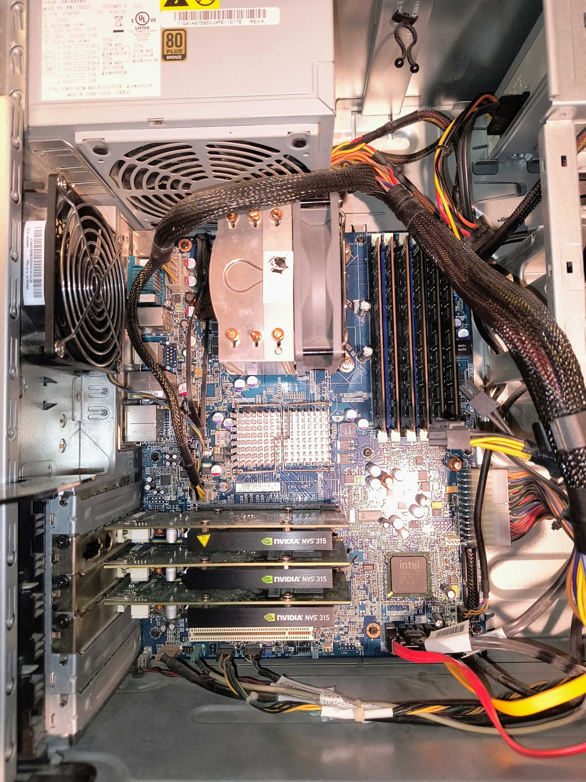 Lenovo S20 Workstation 12GB Ram, 3 X GPU NVS 315, WinServer 2019