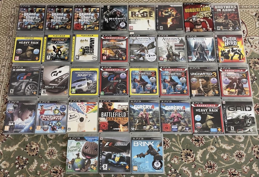 Продам игры на ps3
