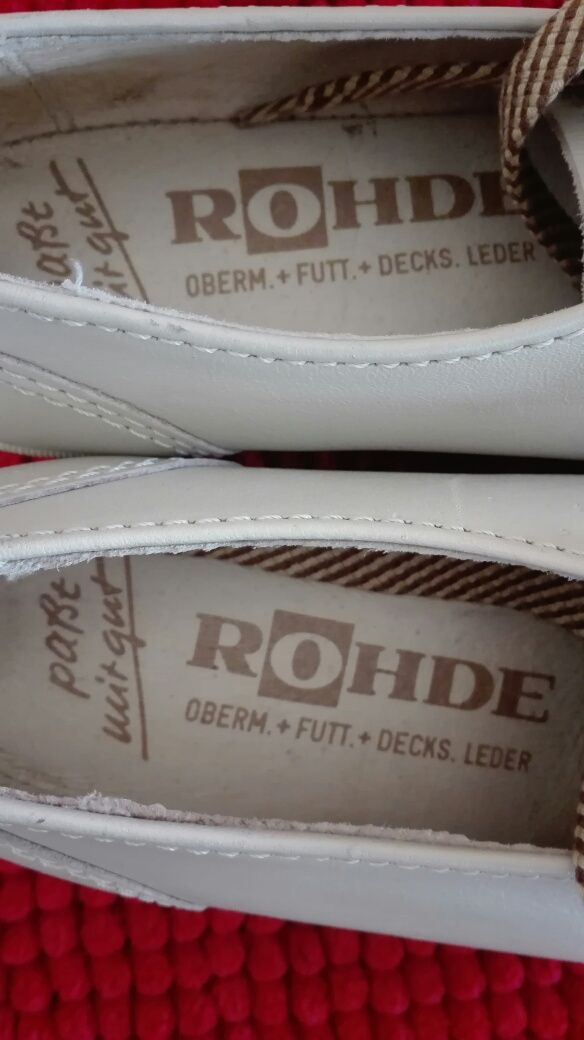 Pantofi Rohde nr 37,5 piele