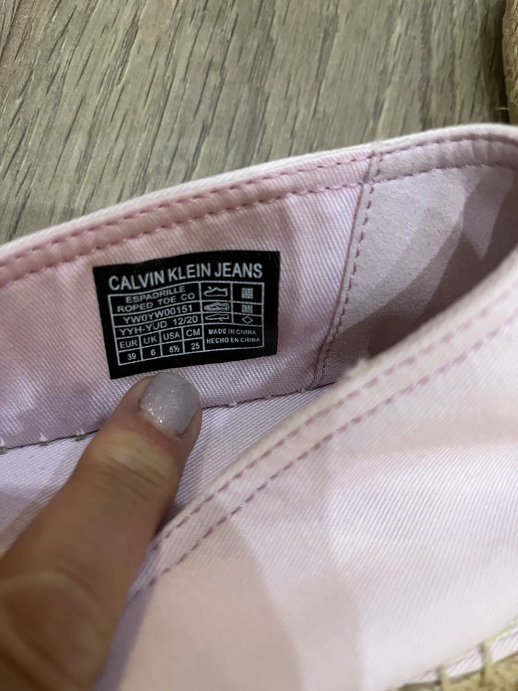 Дамски еспадрили Calvin Klein