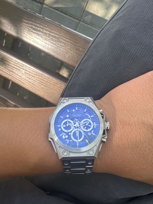 Кварцевые ZENTORNO QAZAQSTAN Toronto Chronograph нержавеющая сталь