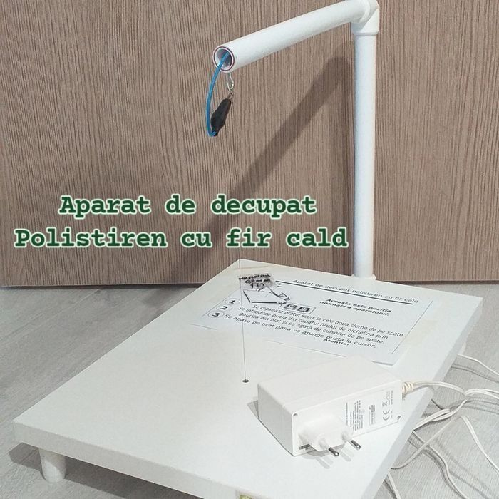 Aparat de decupat polistiren expandat extrudat cu fir cald foam cutter