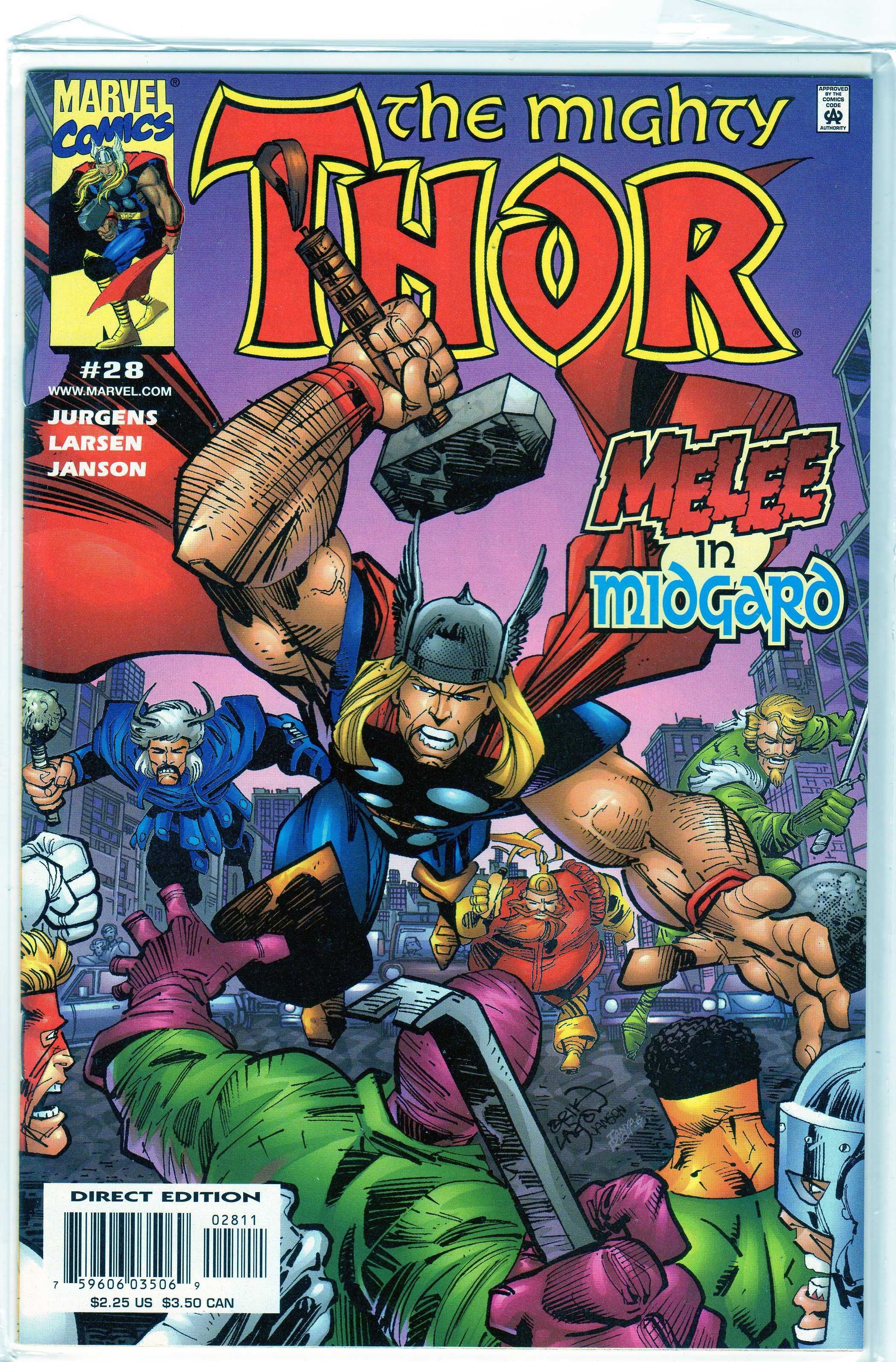 The Mighty Thor #28 October 2000 benzi desenate