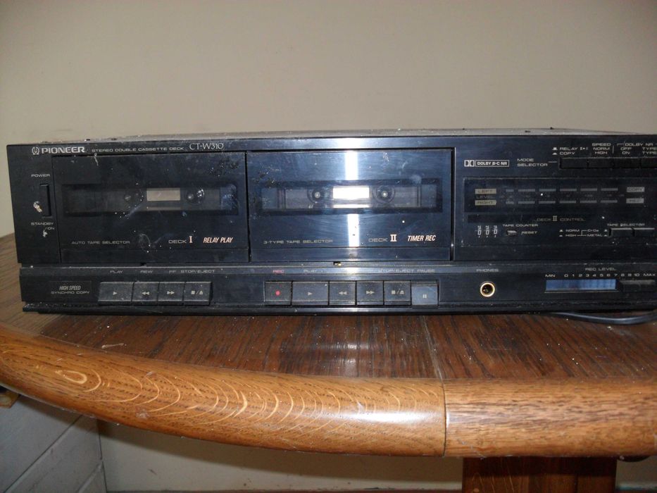 Dublu casetofon deck Pioneer