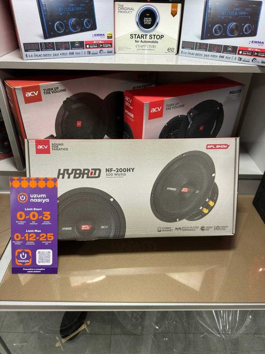 ACV NF-200HY HYBRID SPL Show 20 см | Рассрочка by Teyes 6–24 oy