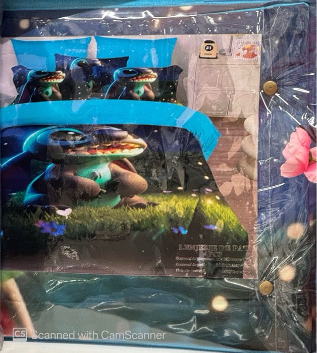 Lenjerie pat copii- 4 piese