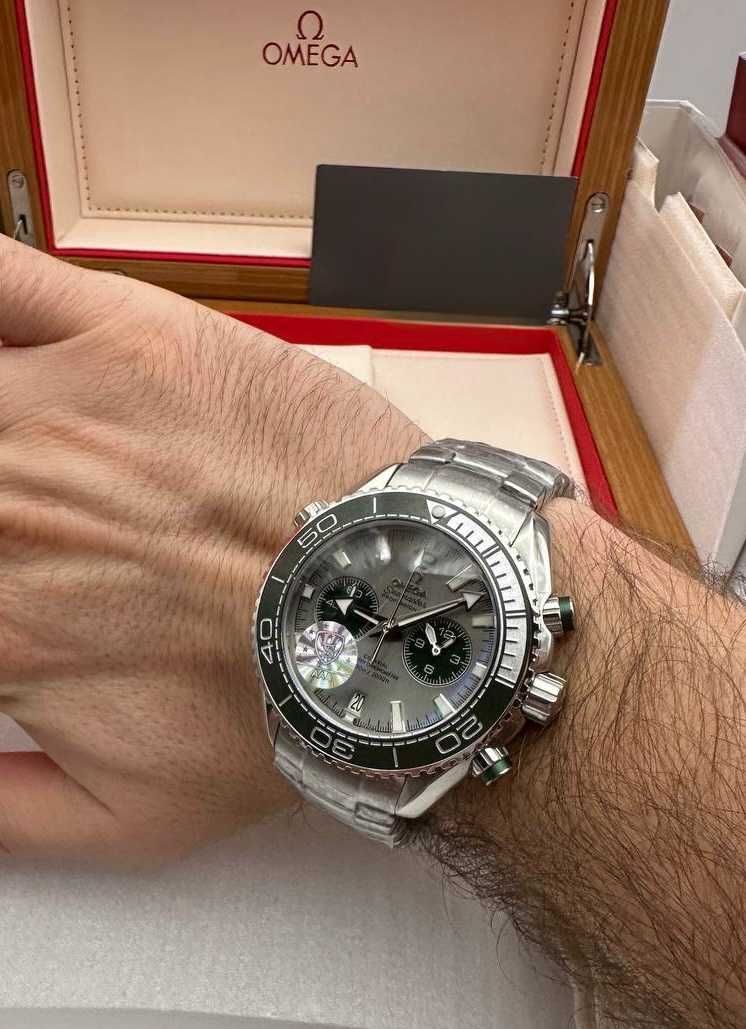 omega seamaster planetocean grey dial