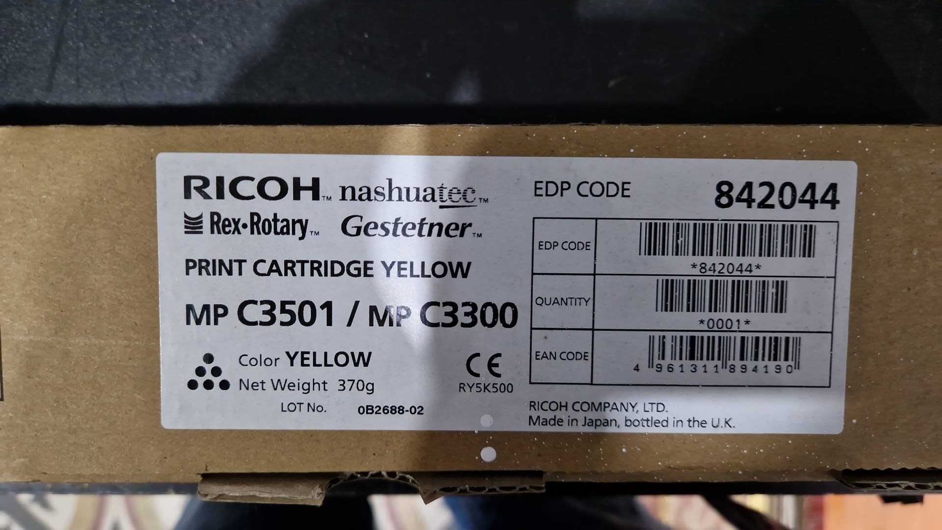 Toner Imprimanta MP C3501/MP C3300 Ricoh