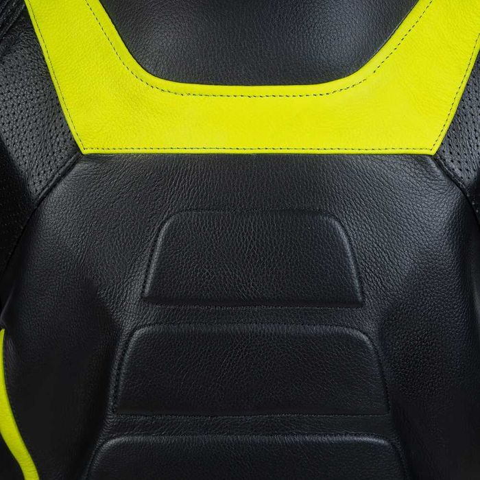 Светлоотразително кожено яке за мотор СКОРПИОН