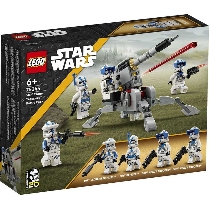 LEGO STAR WARS 501st Clone Troopers™ Battle Pack 75345 [sigilat][2023]