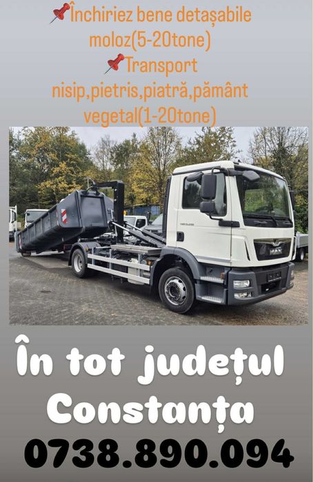 Inchiriez buldoexcavator si bene moloz