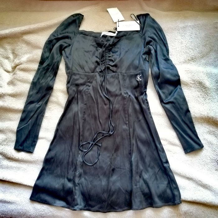 Черна дамска рокля Calvin Klein Jeans XS