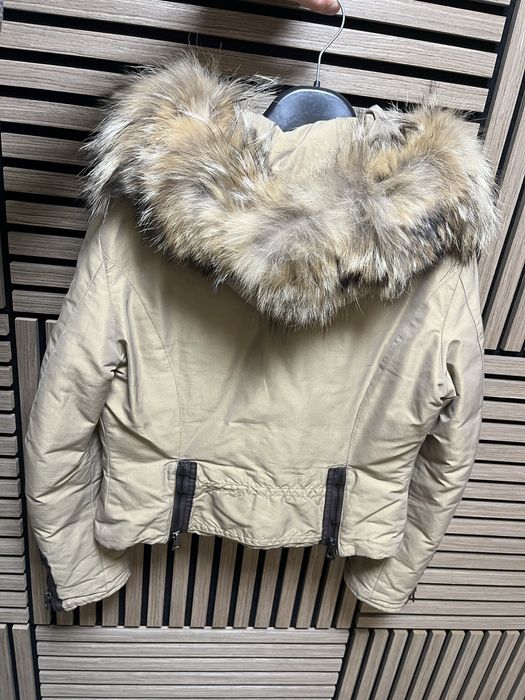 HR Historic Research : Made in ITALY -  яке с пух и косъм размер М/Л