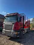 Scania R440 Vand Scania R440 lemn bustean macara Loglift
