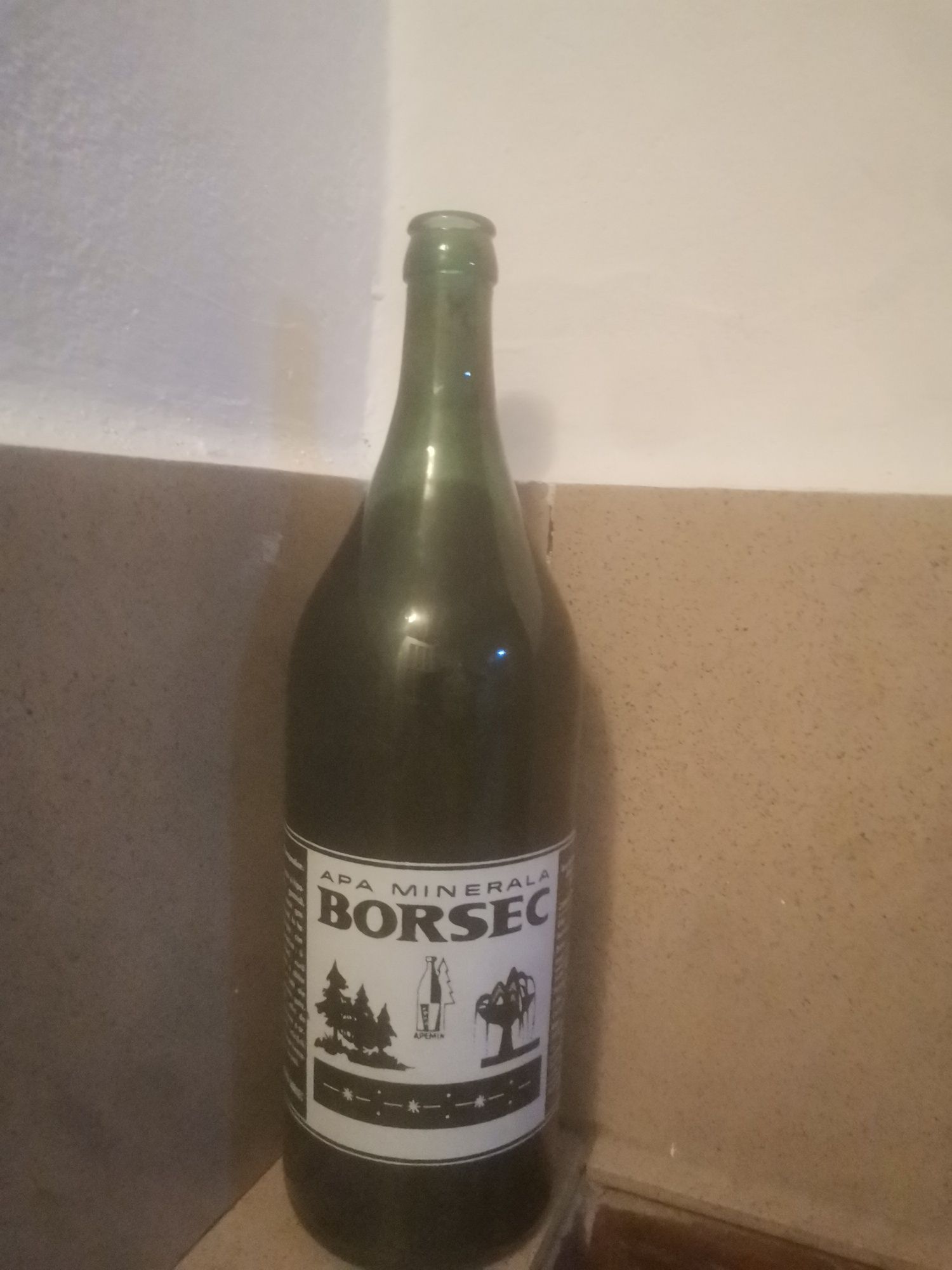 Sticla Apa Minerala Borsec Veche