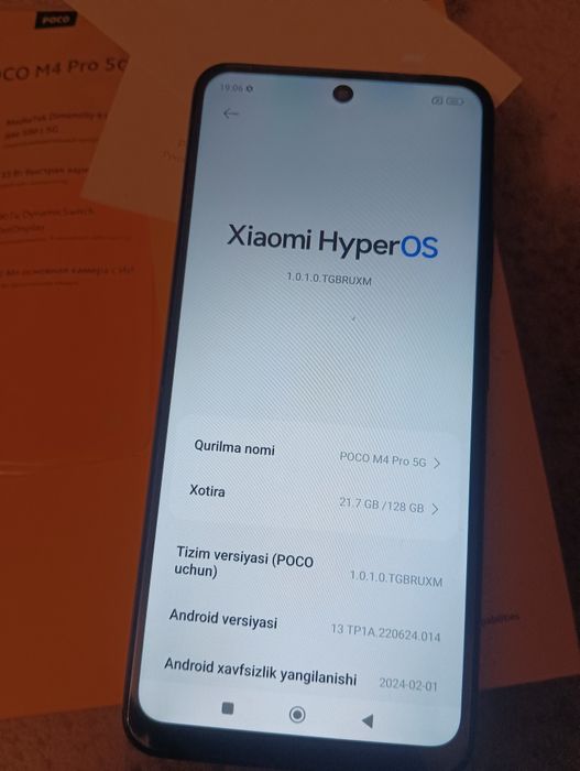 Poco m4 pro 5G. 6/128