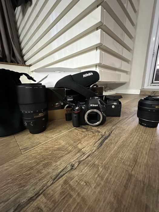 Фороапарат Nikon d5100 с два обектива и филтри
