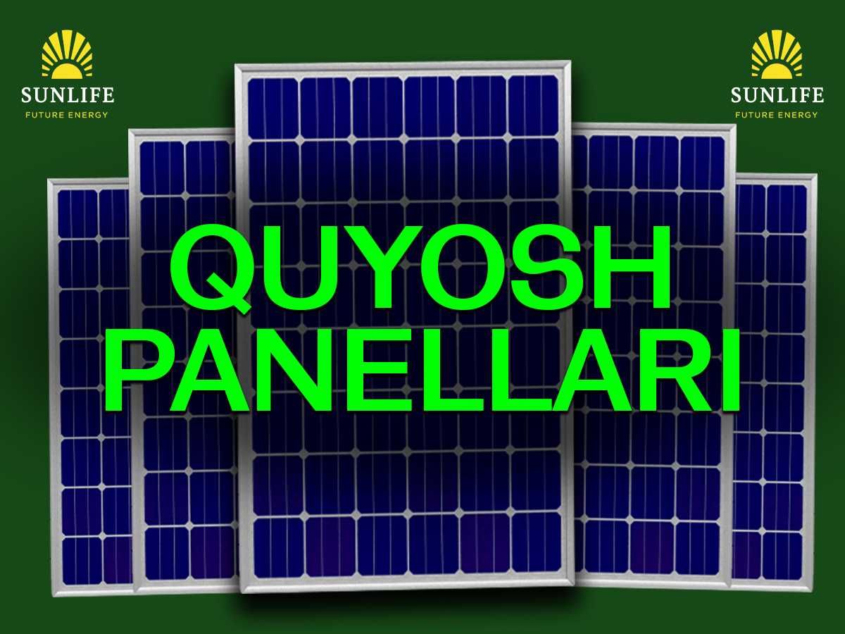 Quyosh panel va Invertorlar | Solax, Deye, JA Solar 590W, 605W