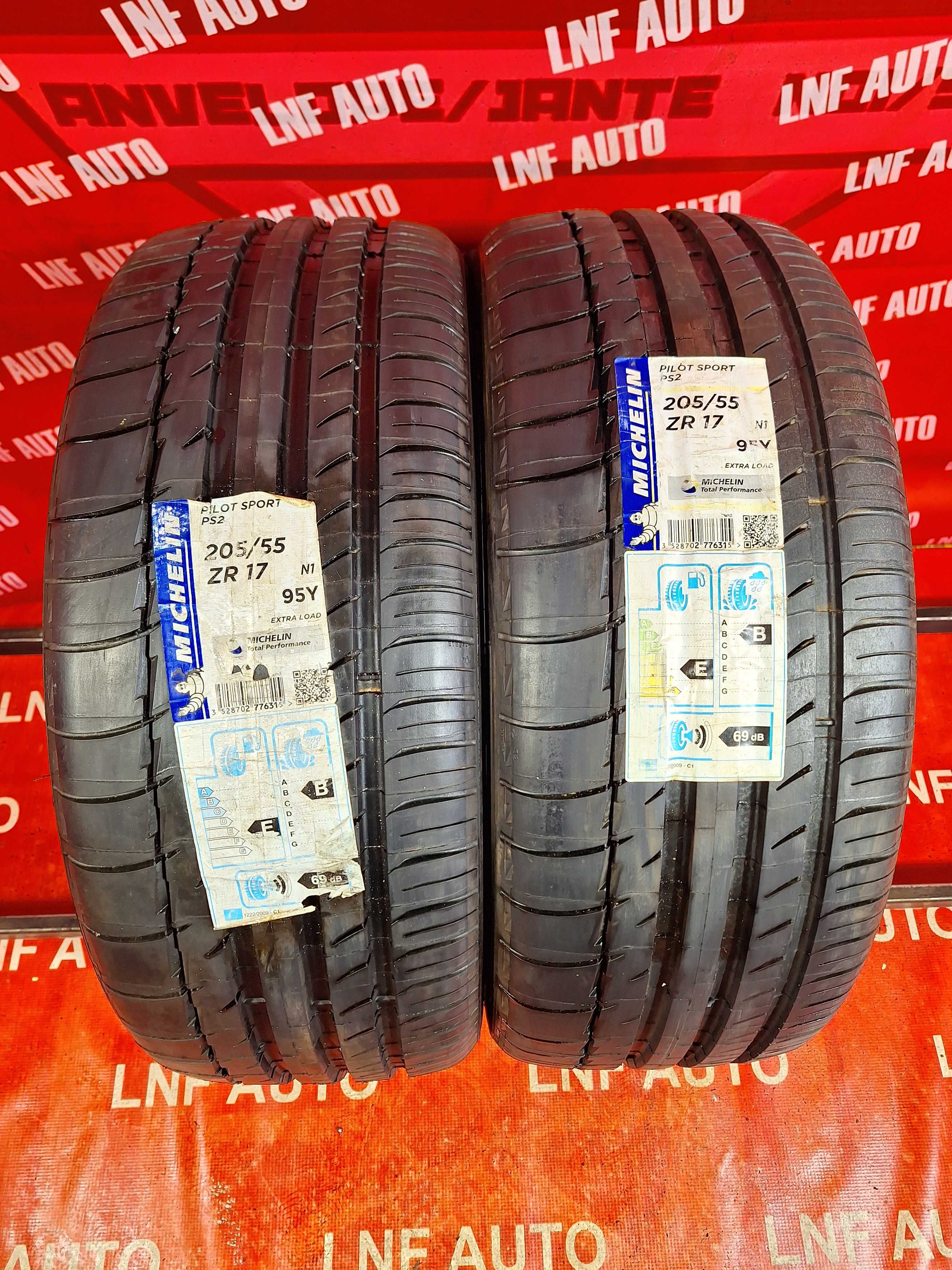 Anvelope de VARA - 205/55/17 - MICHELIN - NOI - DOT 2017 !