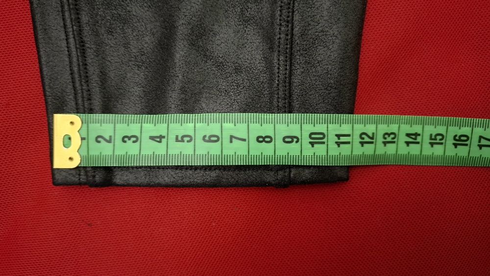 Colanti damă SPANX Faux LEATHER MOTO LEGGINGS XXL noi etichetă 140 Lei