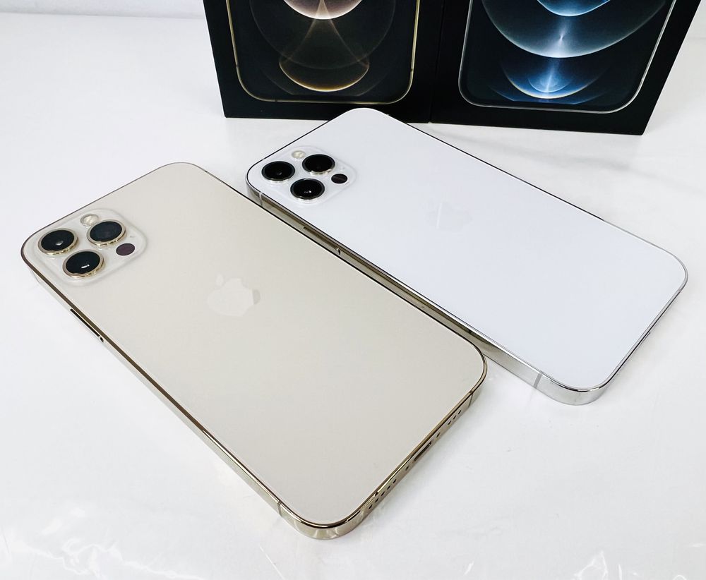 Apple iPhone 12 Pro 256GB Gold/ Silver Перфектен! Гаранция!