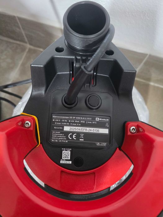 2 x Pompa submersibila pentru apa curata Low Level Einhell GE-SP 4390