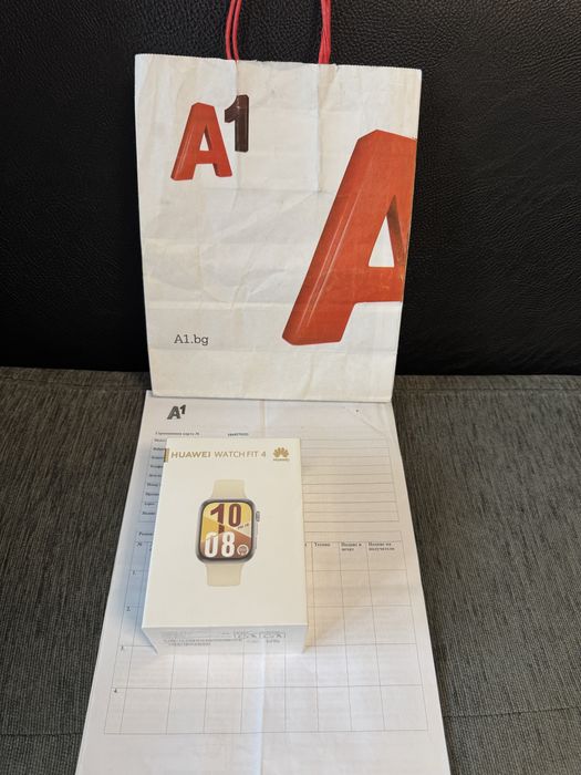ЗАПЕЧАТАН Huawei Watch Fit 4 A1 Гаранция 2027 White
