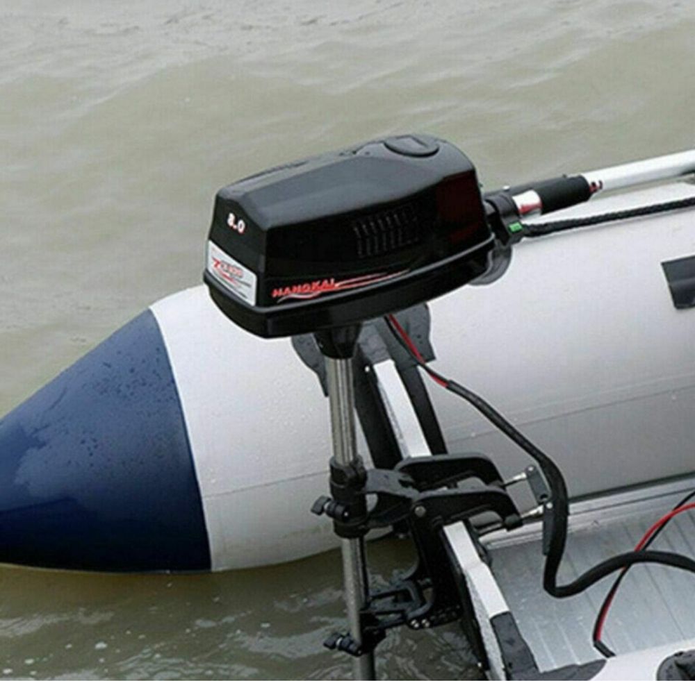Мощен електрически двигател за лодка+батерия