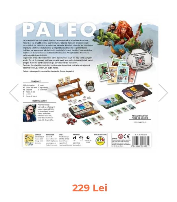 Paleo joc de societate