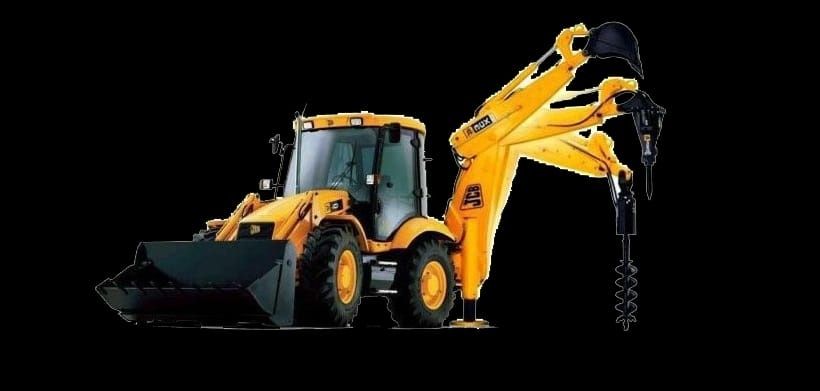 Услуги. Аренда. Эксковатор-Погрузчик-Гидромолот-ямобур на базе Jcb 3cx