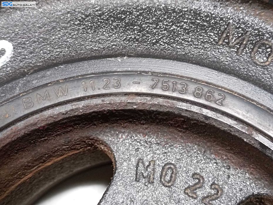 Fulie Vibrochen Arbore Cotit Motor BMW X3 E83 2.5 i Benzina 2003 - 2010 Cod 11237513862 7513862 [M5110]