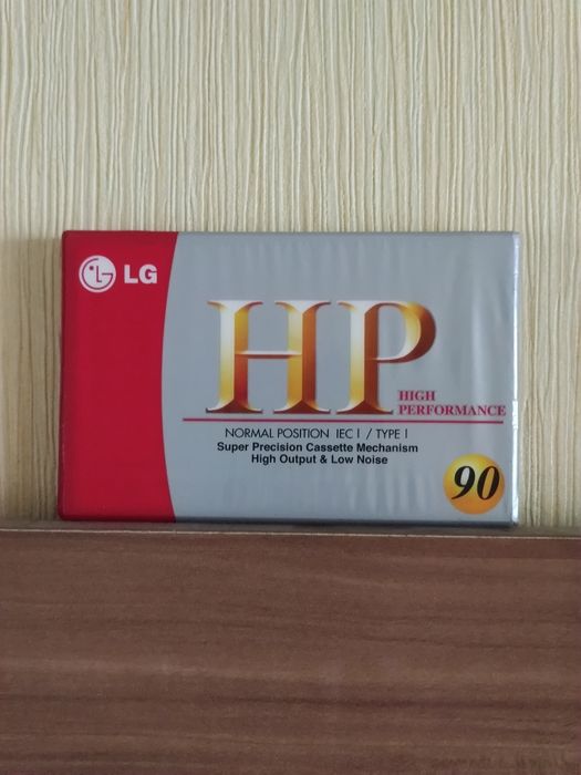 Аудиокассета LG новая, запечатанная