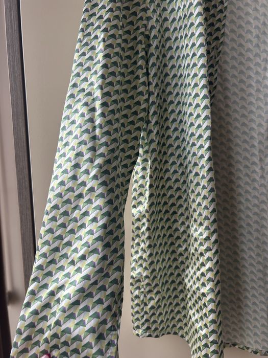 Цветна сатенена дамска риза