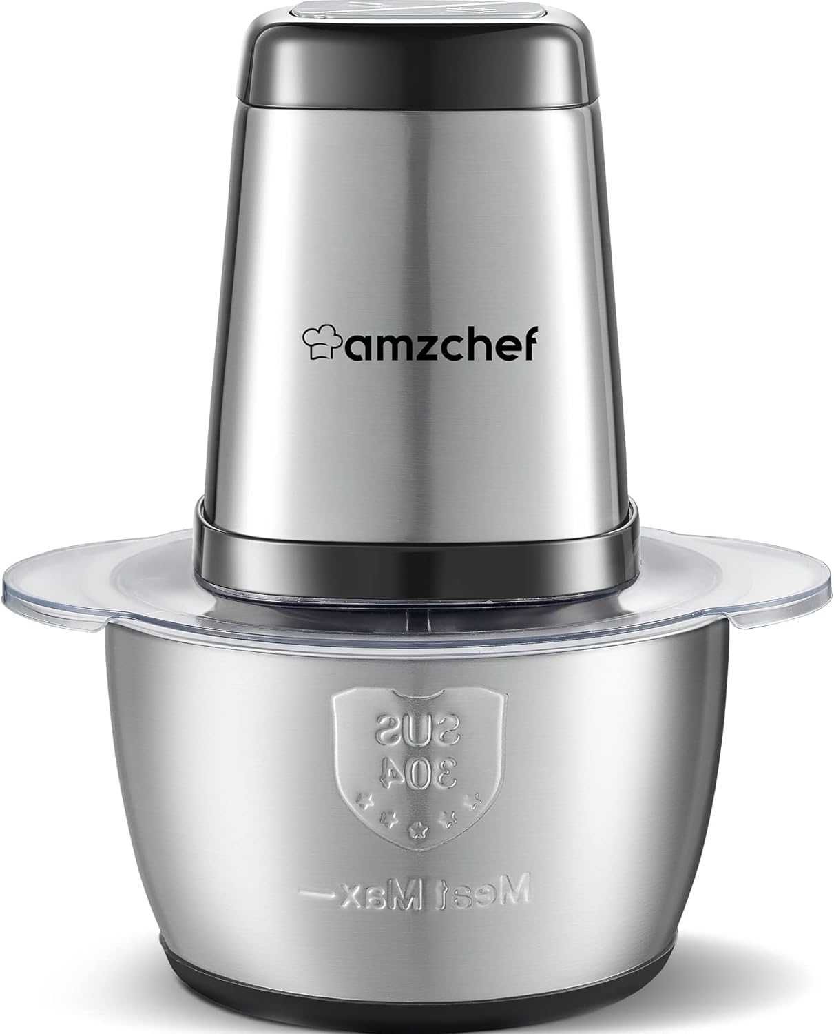 Чопър AMZCHEF 1.5 L Stainless Steel Bowl, 500 W ,Гаранция