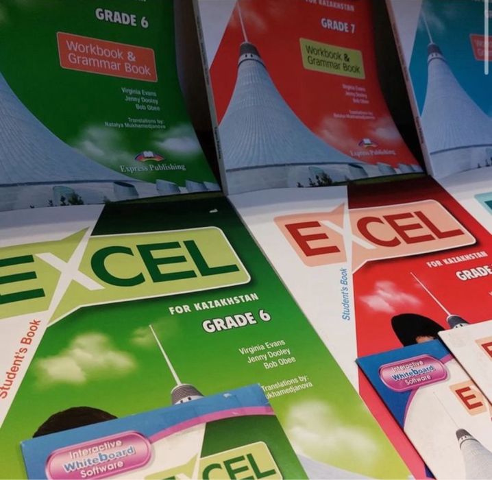 Книги, тетради, комплекты, TB. Excel, Smiles, Action, Aspect