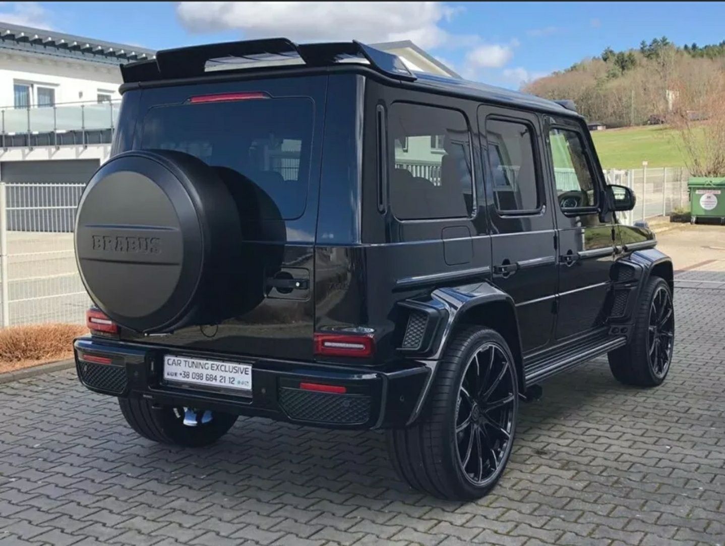 BRABUS WIDESTAR W463A W464 дизайн пакет Mercedes броня раздувки LED