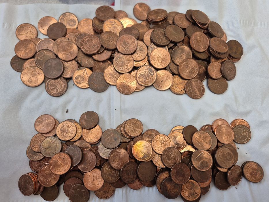 Monede 1,2,5,50,1 eurocenți