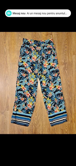 Pantaloni imprimeu floral Tom Tailor