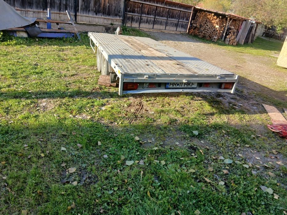 Platformă  remorcă 2,7 t cu obloane rabatabile  SARIS