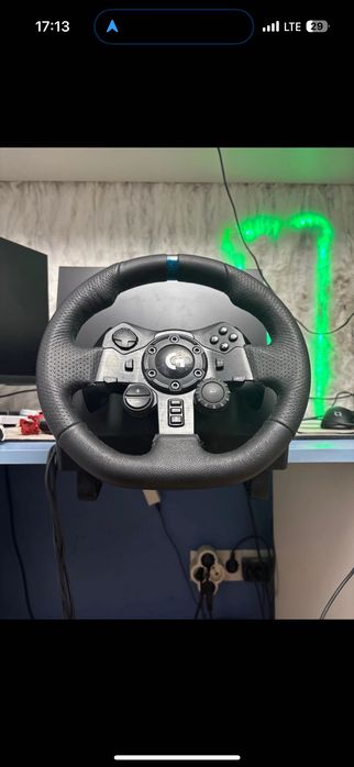 Volan gaming logitech g923+ schimbator nou nout