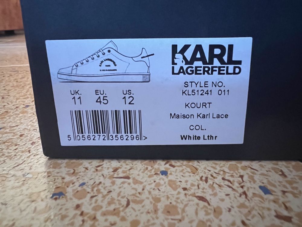 Мъжки Обувки Karl Lagerfield 45 номер