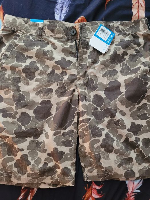 Pantaloni scurti columbia originali camuflaj