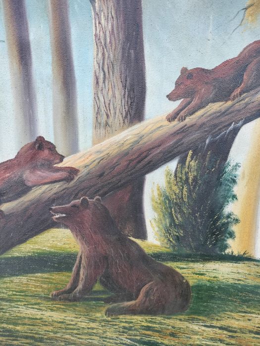 Tablou pictat pe panza 165x106