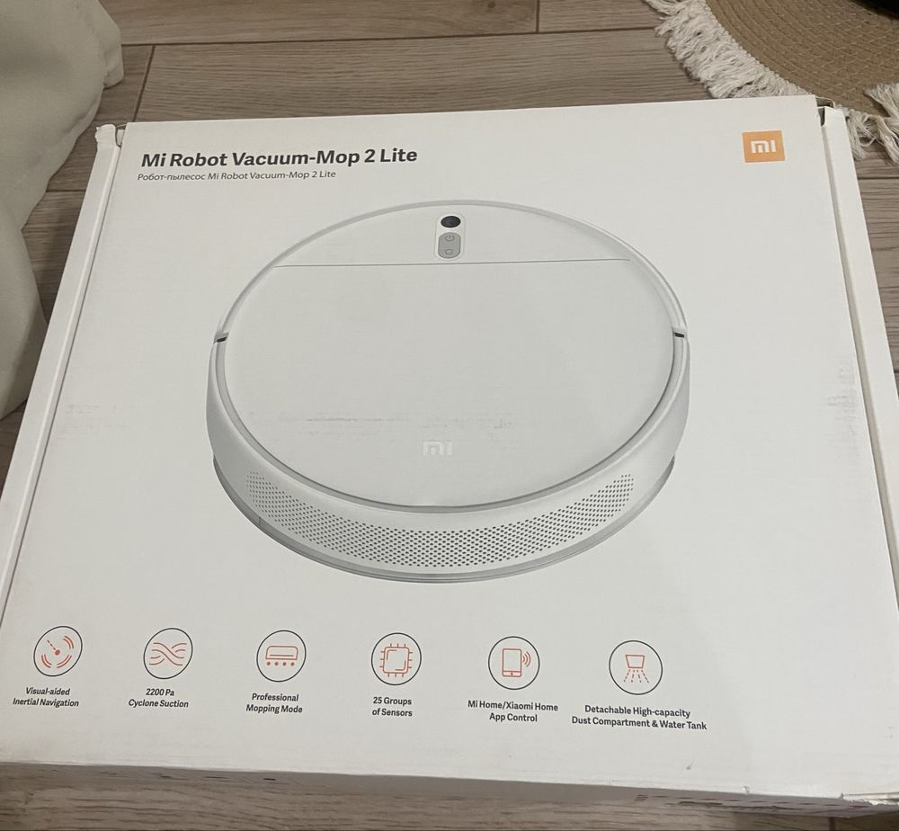 Робот-пылесос Xiaomi Mi Robot Vacuum- Mop 2 Lite