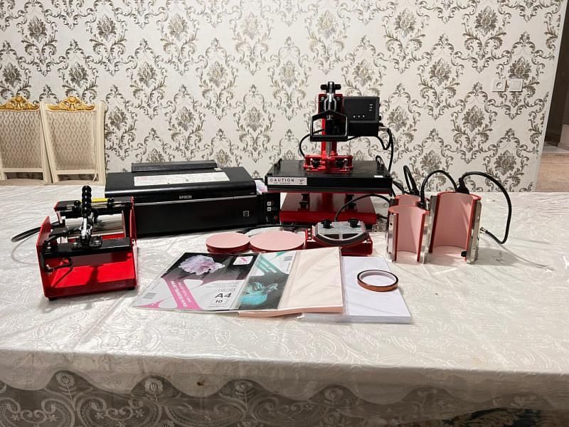 Термопресс 8 в 1 новы  цена договрная