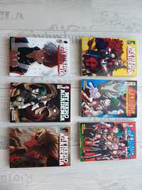 Manga My Hero Academia vol 1-7 (fara 2)