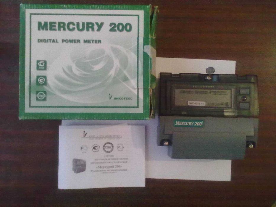 Продам электрический счётчик Меркурий 200.02