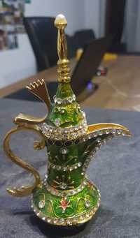 Lampa decorata in stil arabic din Dubai (verde)