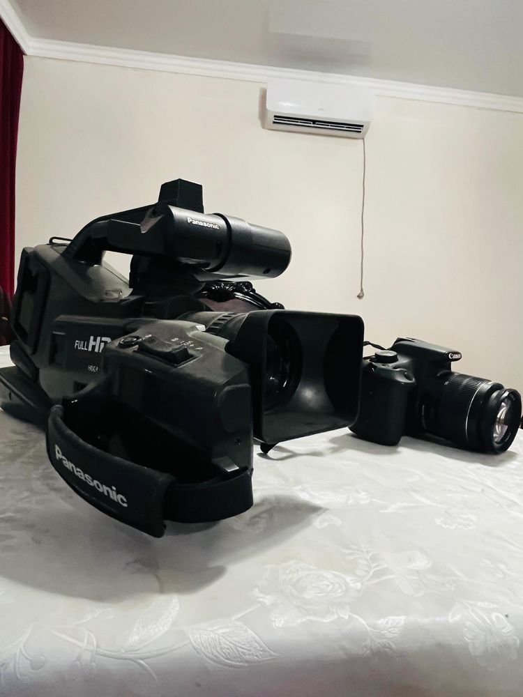 Camera Panasonic + Canon